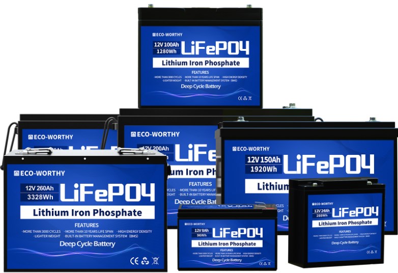 Lithium iron phosphate (LiFePO4) batteries 2